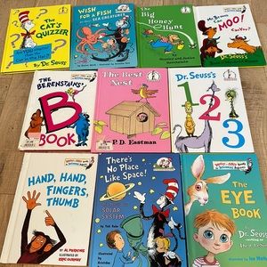 LOT of 10 Dr. Seuss Books !!!